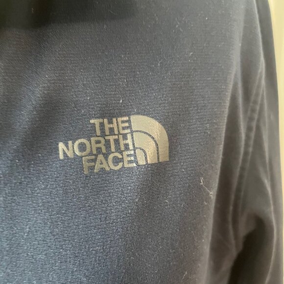 THE NORTH FACE Men's Navy Blue 1/4 Zip Fleece Pullover Size Medium - Picture 5 of 7